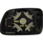 Genuine Peugeot 307 SW CC /01-08 Right Side Heated Door Mirror Glass 2326.34.016