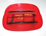 Ford Mondeo IV MK4 (2007-2014) Fuel Flap Cover 7S71-A405A02-AA CD345 Solid Red - Image 3