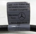 A2115420418 Mercedes CLS Genuine Ground/ Negative Battery Charge Terminal Lead - Image 15