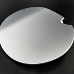 Peugeot 208 CA CC 12-19 Fill-In Fuel Flap Cover 9673905980 Gris Aluminium Silver