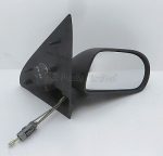 Fiat Bravo MK1 (95-01) Right Side (Driver) Manual Door Mirror/ Black - Image 2