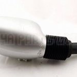 Ford KA Hatchback /1996-2009 Right Side Manual Door Mirror Metallic Silver K18BC