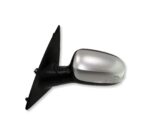 Vauxhall Opel Corsa C /00-06 Left Side Electric Door Mirror Met Silver/ No Glass