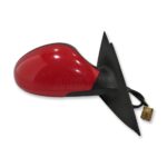 Seat Ibiza MK4 6L /02-08 Right Side Power Folding Door Mirror  Solid Red 9-Wires