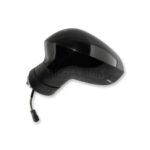 Seat Ibiza 6J Mk4 (2008 - 2015) Left Side Electric Heated Door Mirror Met Black