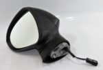 Seat Ibiza 6J Mk4 (2008 - 2015) Left Side Electric Heated Door Mirror Met Black - Image 2