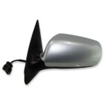 Skoda Fabia 6Y2 6Y5 6Y3 MK1 (04-08) Left Side Electric Heated Door Mirror Silver