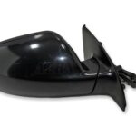 Peugeot 307 CC SW Hatch (00-08) Right Side Electric Heated Door Mirror Met Black
