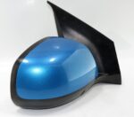 Suzuki Alto Nissan Pixo (2009- 2014) Right Side Manual Door Mirror Metallic Blue - Image 4
