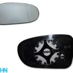 LTI TAXI (1996 - 2013) Right Side Heated Wing / Door Mirror Glass **Aspheric**