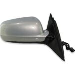 VW Passat B5 (1996-2002) Right Side Electric Heated Door Mirror Met Satin Silver