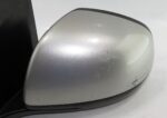Suzuki Alto Nissan Pixo (2009-2014) Left Side Manual Wing Mirror Metallic Silver - Image 3