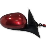 Jaguar X-Type (2001-2007) Right Side Electric Heated Door Mirror Metallic  Red