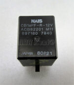 248-Isuzu Mitsubishi /90-07 4-Pin Black Relay 8971807940 4-Pin NAiS ACB82201-M11 - Image 3