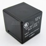 242-Skoda (00-13 )Central Locking Alarm 6-Pin Black Relay 1U0941243C AEV0306 VK7
