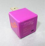 42-Saab 9-3 9-5 900 9-4X Fuel Pump Purple relay GM 90494959 Tyco V23136-B55-X342 - Image 2