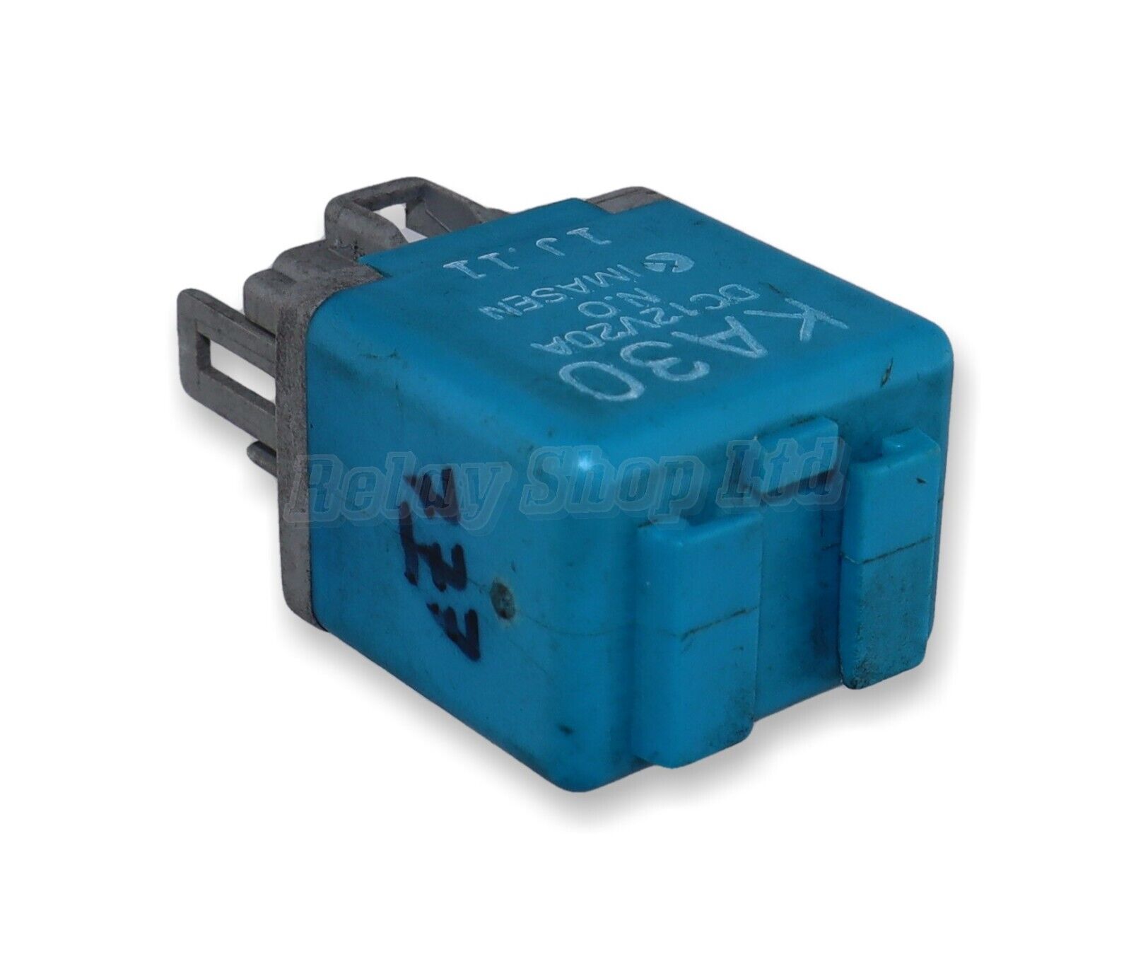777-Mazda (1990-2005) 4-Pin Blue Relay KA30 DC12V 20A N.O Imasen Japan 12V Main Image 777-Mazda (1990-2005) 4-Pin Blue Relay KA30 DC12V 20A N.O Imasen Japan 12V - Image 1