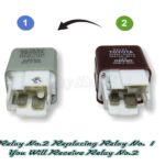 Toyota Land Cruiser Prado Colorado 4-Pin Brown Glow Plug Relay OEM 90987-02006