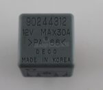 784-Daewoo /1990-2005 Multi-Use 4-Pin Grey Relay 90244312 Deco 12V Max 30A Korea - Image 4
