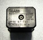 714-Mazda /00-15 4-Pin Multi-Use Black Relay UM46-67-730 ACM33221-M19 NAiS Japan - Image 3