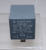 545-Peugeot & Citroen /90-10 3-Pin Flasher Relay G. Cartier 9563533980 01 739187 - Image 5