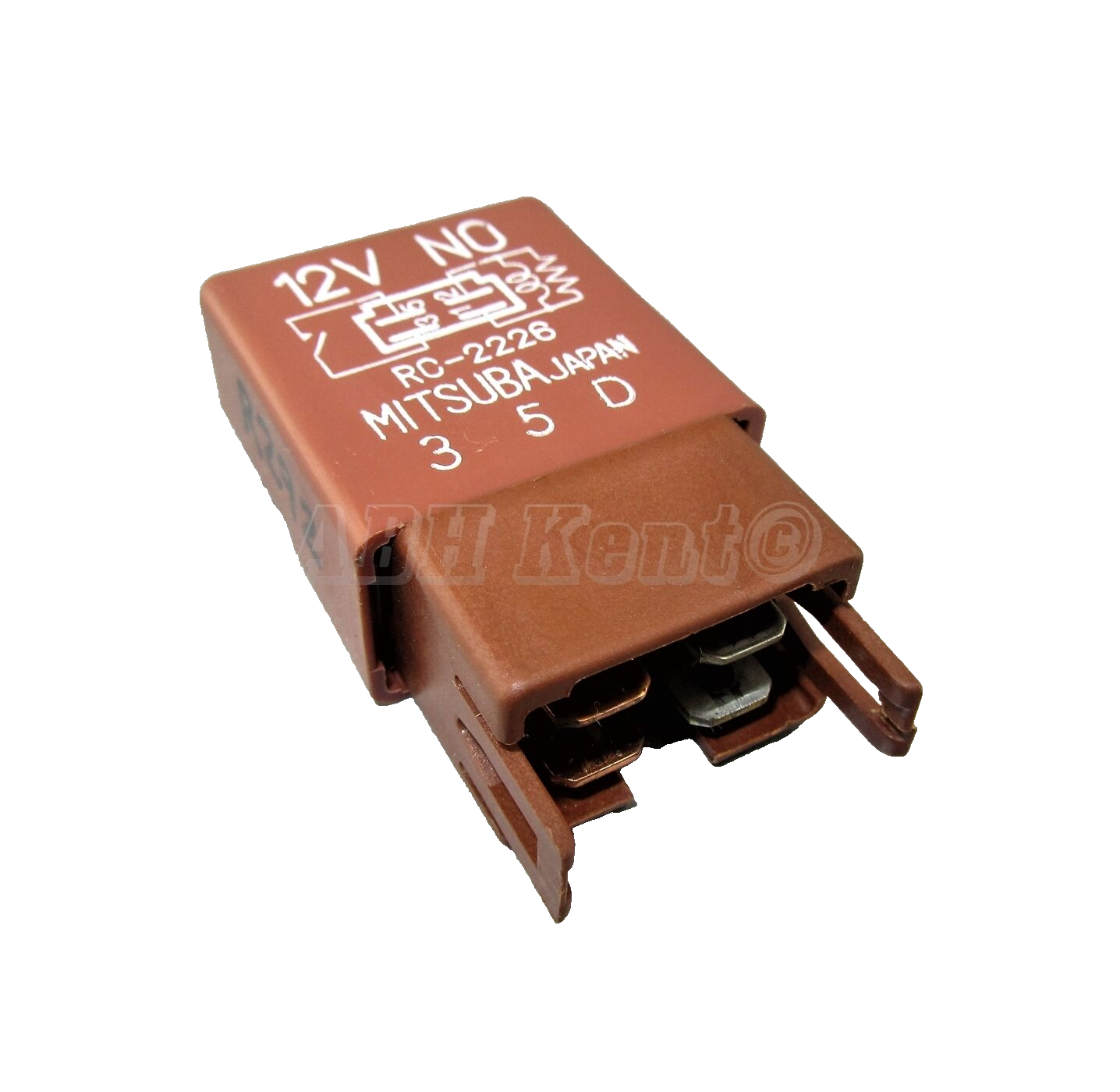 Honda Civic (00-05) 4-Pin Brown Relay RC-2226 RC-2225 Mitsuba 056700-7250 Japan Main Image Honda Civic (00-05) 4-Pin Brown Relay RC-2226 RC-2225 Mitsuba 056700-7250 Japan - Image 1