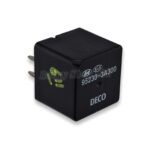611-Kia/ Hyundai Multi-Use 5-Pin Black Relay Deco HMC 95230-3A300 12V 952303A300