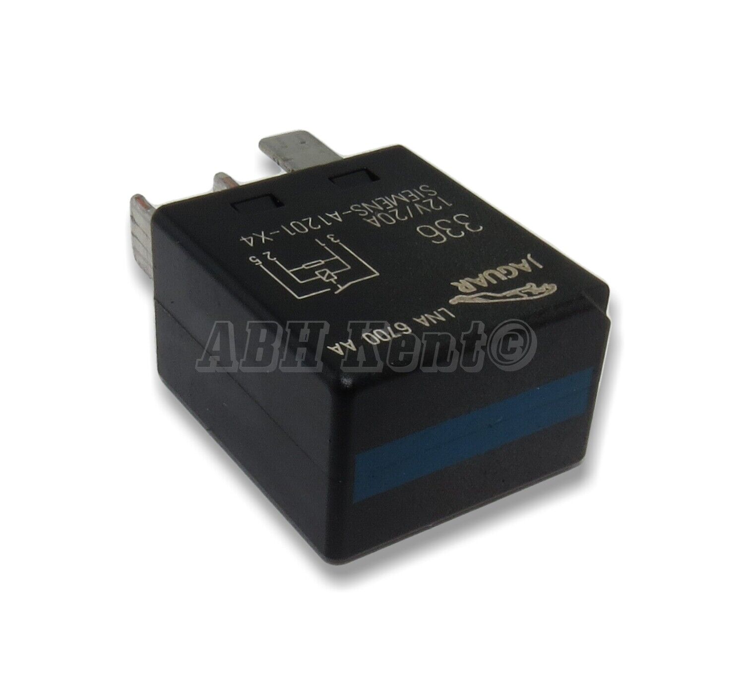 948 - Jaguar Multi-Use 4-Pin Black Relay LNA6700AA 336 Siemens-A1201-X4 12V 20A Main Image 948 - Jaguar Multi-Use 4-Pin Black Relay LNA6700AA 336 Siemens-A1201-X4 12V 20A - Image 1