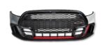 Mini Mini JCW F56 F57 LCi2 Complete Front Bumper Prime Red Nanuq White 4 PDC - Image 2