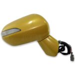 Honda Jazz MK2 (05-08) Power Folding Right Wing Mirror 9-Wires Indicator Yellow