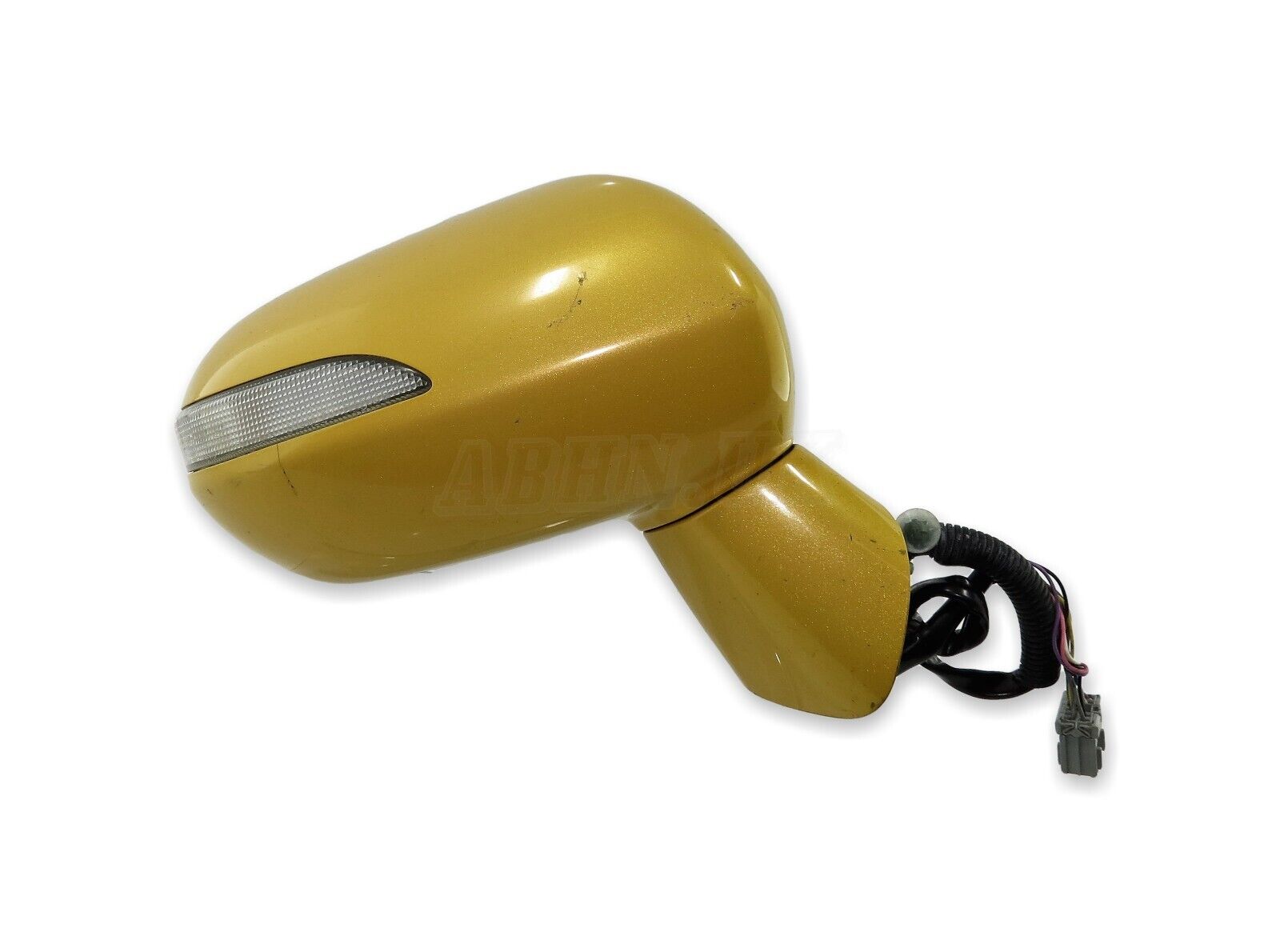 Honda Jazz MK2 (05-08) Power Folding Right Wing Mirror 9-Wires Indicator Yellow Main Image Honda Jazz MK2 (05-08) Power Folding Right Wing Mirror 9-Wires Indicator Yellow - Image 1