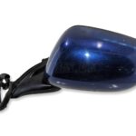 Honda Jazz MK3 08-14 Left Side Electric Heated Door Mirror Met Dark Blue 5-Wires