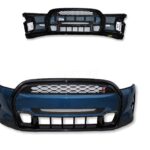 Mini Cooper S Classic F56 LCi2 3-5dr Front Bumper 2 Vent No PDC in Island Blue