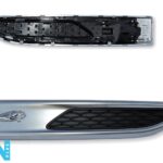 MX63-280B10-AB Jaguar XE X760 Genuine Right Side Wing Fender Grill Noble Chrome