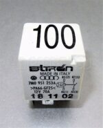 Audi VW Seat Skoda Contact Close White Relay 7M0951253A (No.100) 4-Pin - Image 3