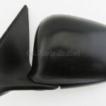 Rover 400 RT (95-00) Left Side Manual Adjustable Door Mirror Matte Black Grained