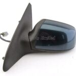 Ford Mondeo-III Facelift 04-07 Left Side Electric Door Mirror Met Ambition Blue