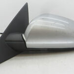 Nissan Primera P12 (02-08) Left Side Electric Door Mirror Aluminium Silver