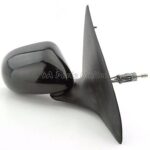 Fiat Bravo MK1 (95-01) Right Side (Driver) Manual Door Mirror/ Jet Black
