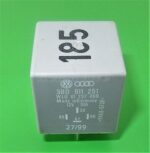 445-Audi VW Silver-185 Multi-Use 4-Pin Relay 3B0911251 WLO Germany 61237009 10A - Image 4