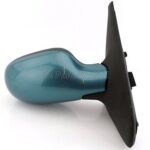 Renault Clio-II MK2 (01-06) Right Side Electric Heated Door Mirror sort of Green