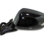 Honda Jazz MK3 /08-14 Left Side Power Folding Wing Mirror 9-Wires Metallic Black