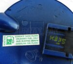 Citroën C2 MK1 (02-09) Hatchback Fuel Flap Cover 9640039180 Poseidon Blue KMH - Image 6