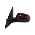 Vauxhall Opel Corsa C (00- 06) Left Side Electric Heated Door Mirror Rubens Red