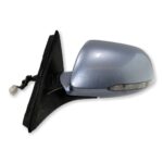 Honda Accord VII Mk7 (03-08) Left Side Electric Door Mirror+Indicator Light Blue