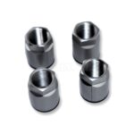 Set of 4 Genuine Mercedes-Benz TPMS typre Pressure Valve Securing Nuts