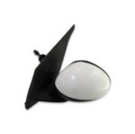 Toyota Aygo Citroen C1 107 Mk1 (05-14) Left Side Manual Wing Mirror Solid White