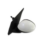 Toyota Aygo Citroen C1 107 Mk1 (05-14) Left Side Manual Wing Mirror Solid White