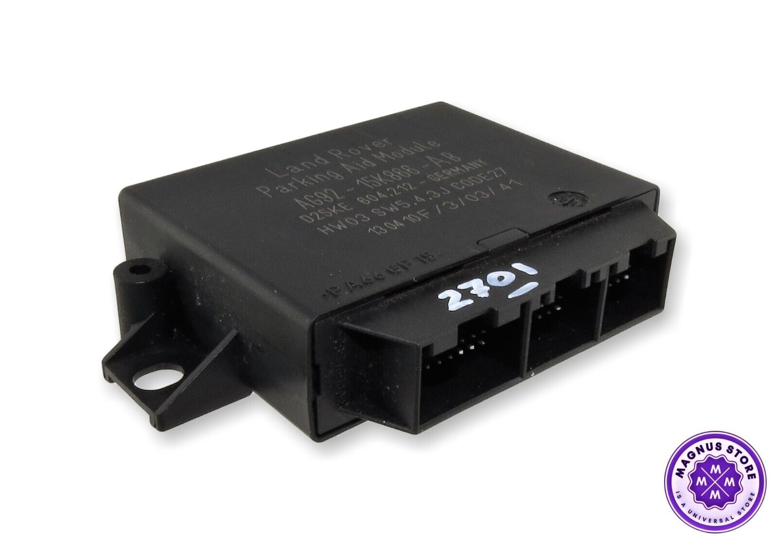 LR Freelander 2 L359 Parking Distance PDC Control ECU Module HW03 AG92-15K866-AB Main Image LR Freelander 2 L359 Parking Distance PDC Control ECU Module HW03 AG92-15K866-AB - Image 1