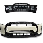 Mini One Hatchback F56 LCi2 Genuine Front Short Bare Bumper Pepper White Scratch